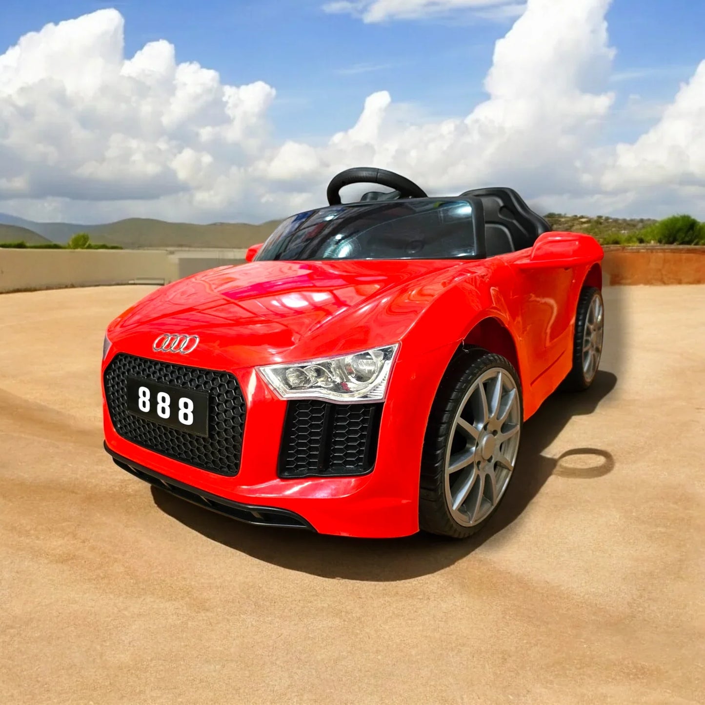 Audi Power Wheel Electric Car for Kids – Luxury Ride-On with Music, Lights & Remote Control | Golu Baby