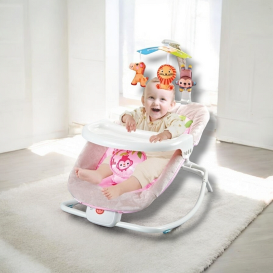Multi-Functional Baby Cradle 2-in-1 – Rock & Rest with Ease | Golu Baby
