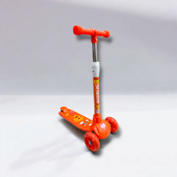 3 Wheel Scooty for Kids – Safe & Fun Ride with Music & Lighting |Golu Baby