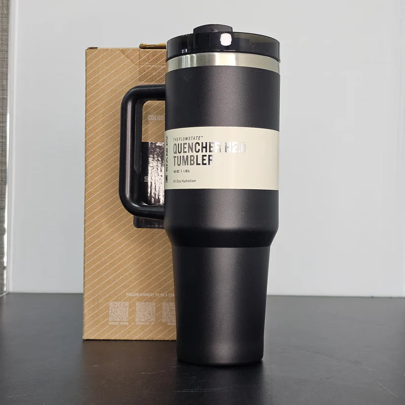 1180ml Stanley Style Tumbler – 11H Cold, 48H Ice, 7H Hot | Golu Baby