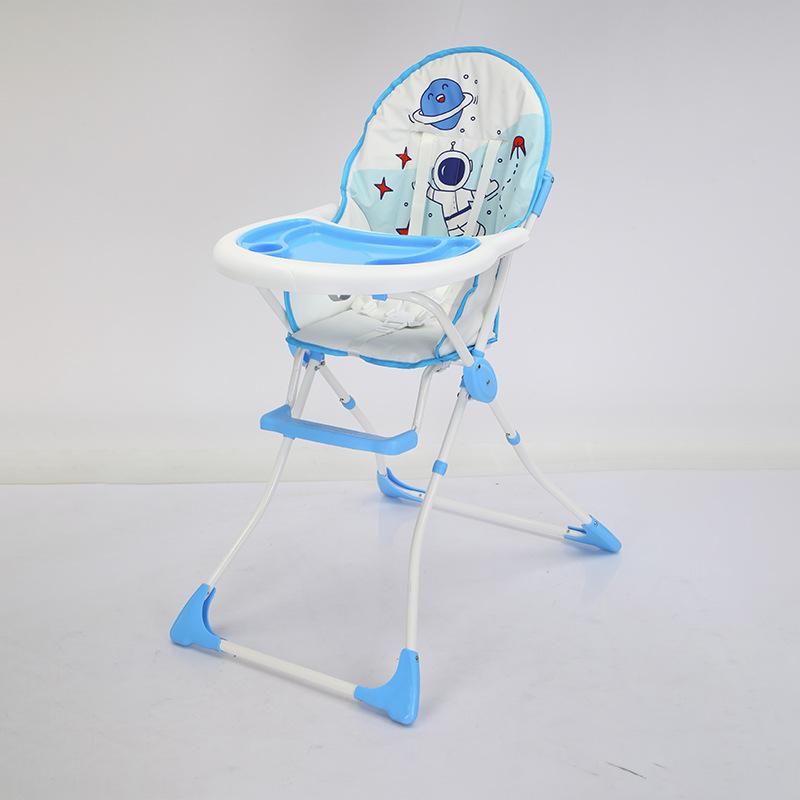 Baby Feeding Highchair – Blue Colour | Golu Baby