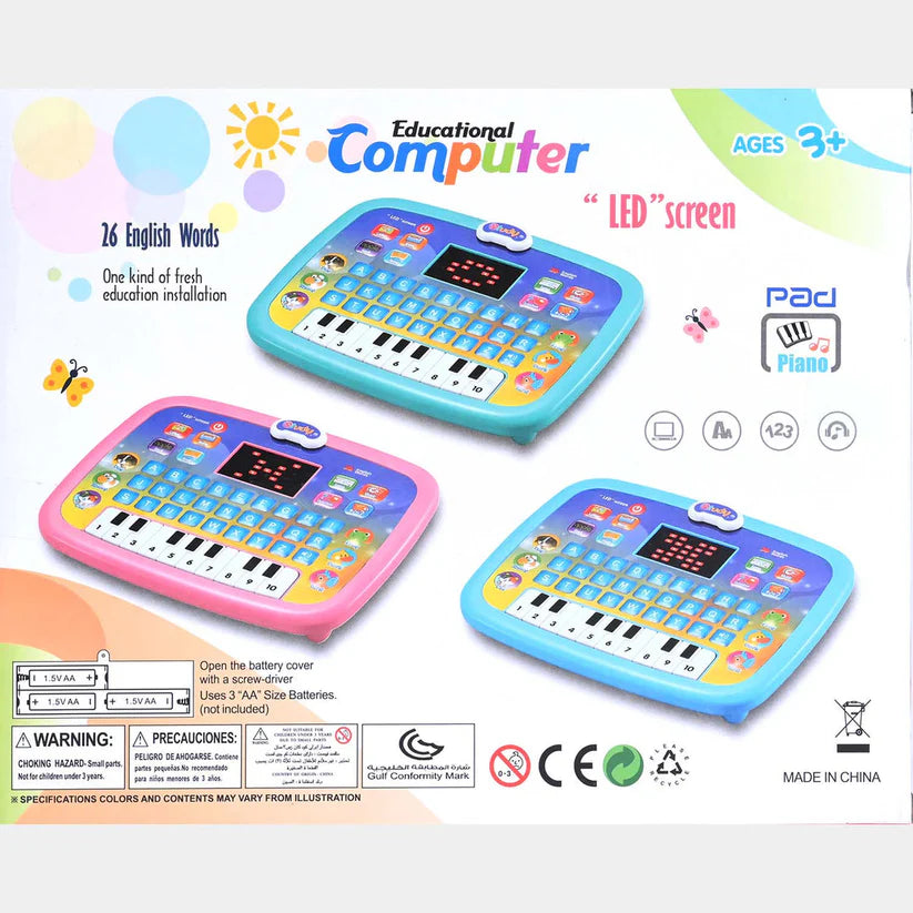 Sareen Smart Learning Tab – 26 English Words Educational Computer | Golu Baby