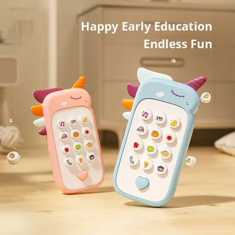 Early Educational Mobile Phone with Sound – Fun Learning Toy for Kids | Golu Baby