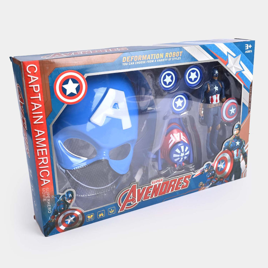Adventures Captain America Series – Mask & Watch Set | Golu Baby