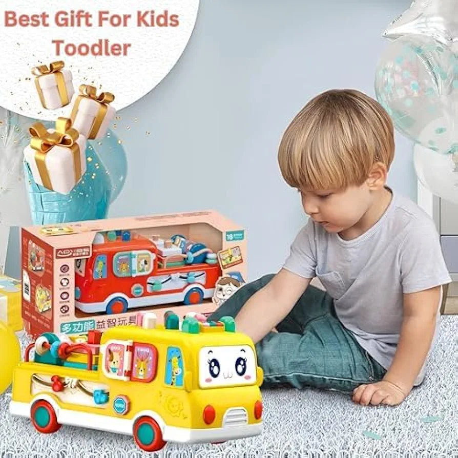 Educational Toy Car – Music, Shapes & Color Learning for Imagination & Creativity | Golu Baby