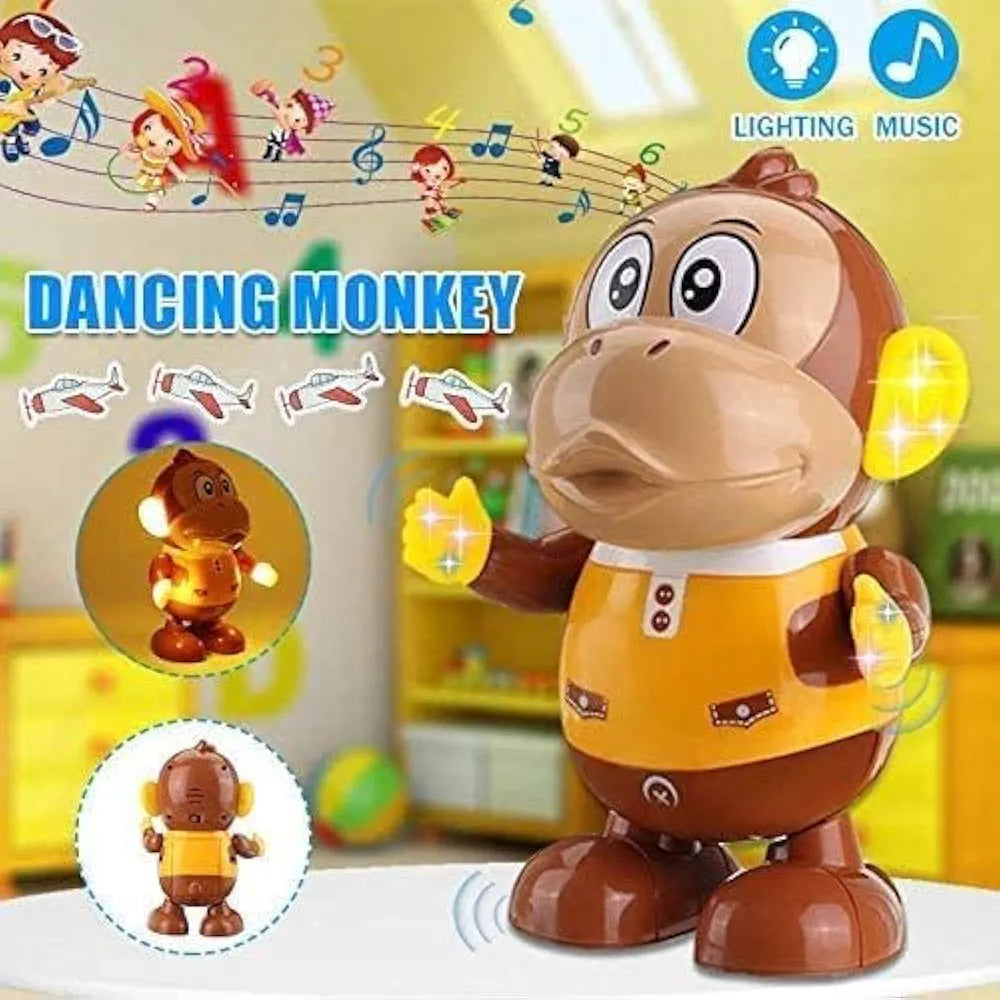 Dancing Monkey Toy | Music & Lighting Fun for Kids - Golu Baby