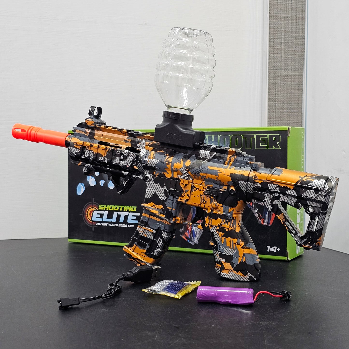 Super Sharp Shooter Shooting Elite Electric Water Bomb Gun – Golu Baby