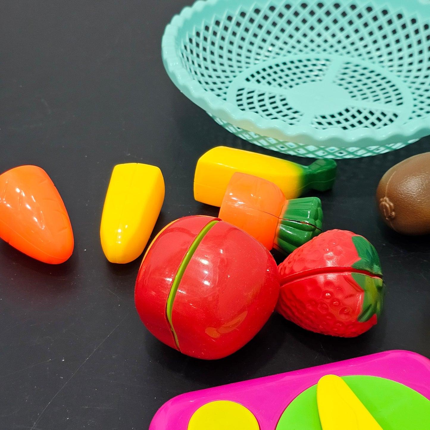 Cutting Fruits Toy Set for Kids – Fun Pretend Play with Safe Tools | Golu Baby