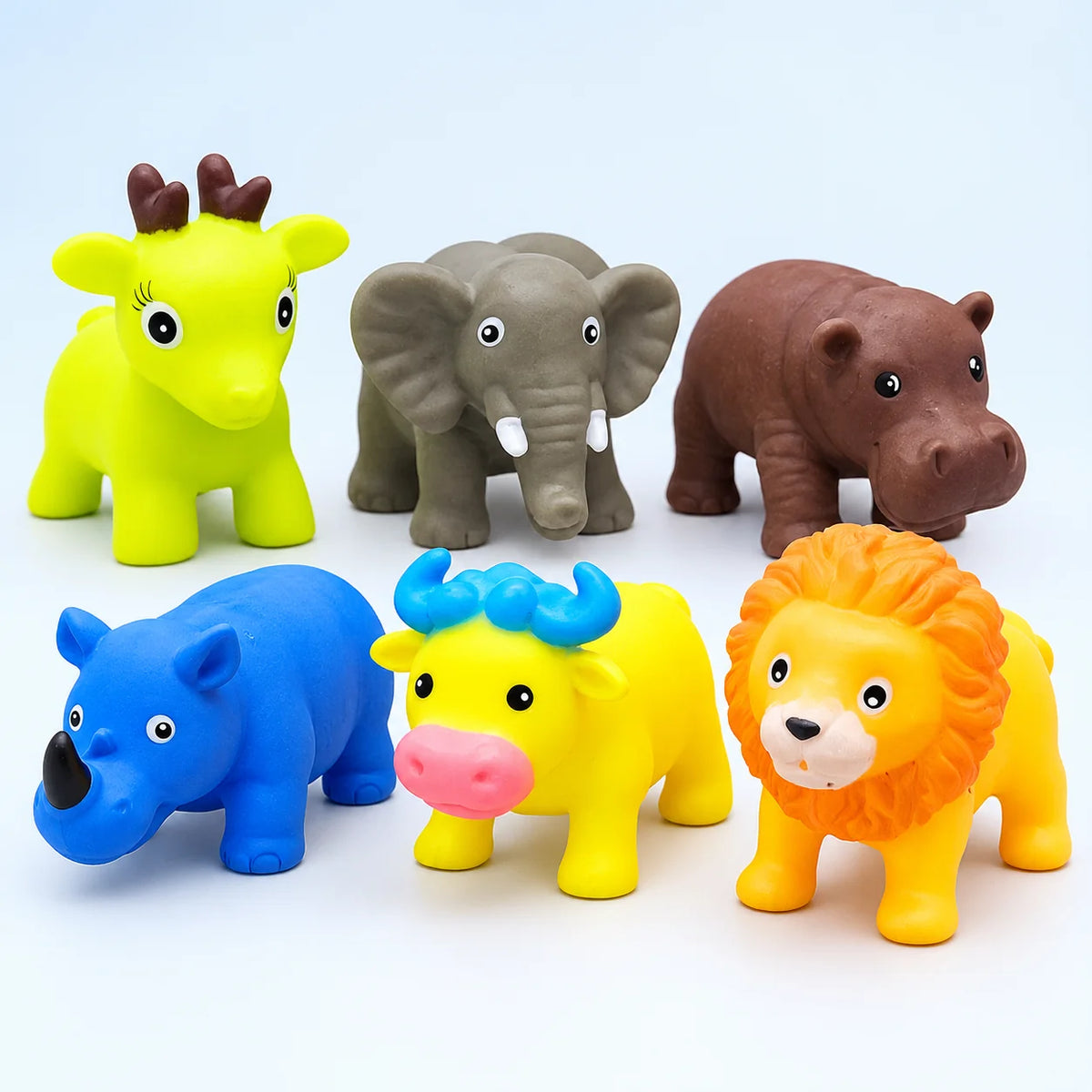 Soft Bath Toys & Baby Rattles Set