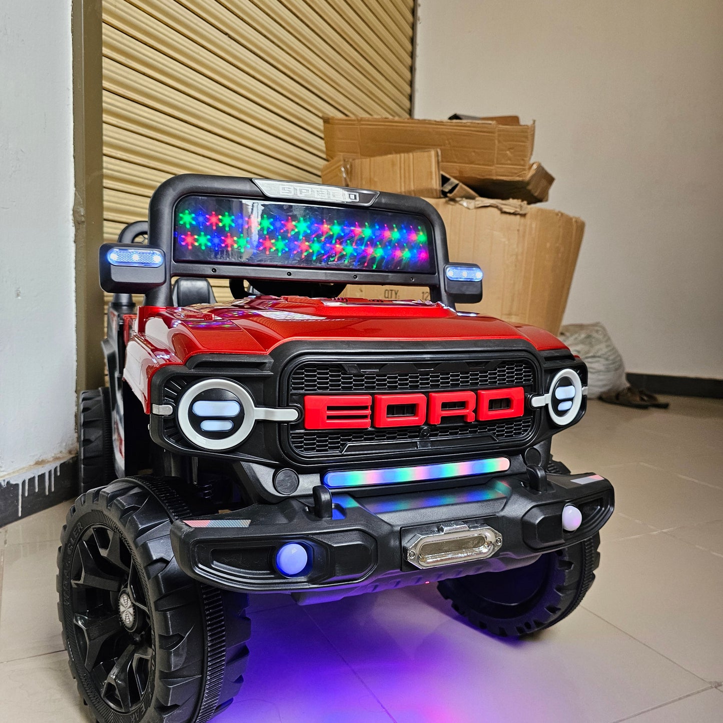 Power Wheel Electric Car for Kids – Luxury Ride-On with Music, Lights & Remote Control | Golu Baby