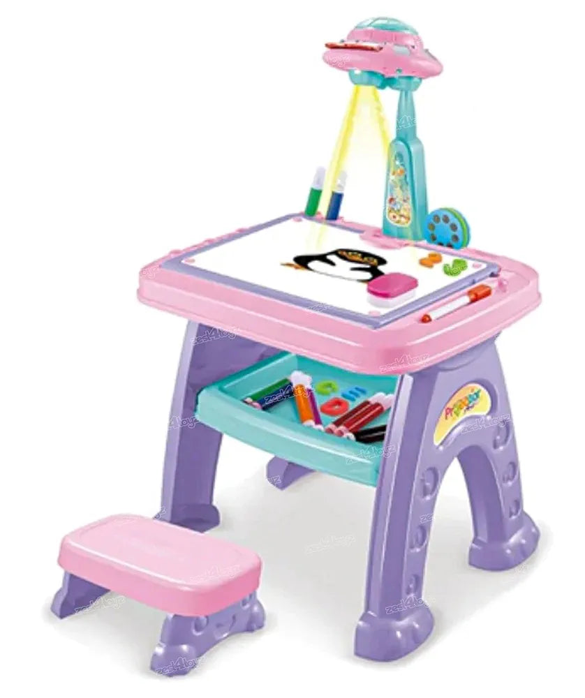 2 in 1 Projector Art & Writing Board – Creative Learning Fun! - Golu Baby
