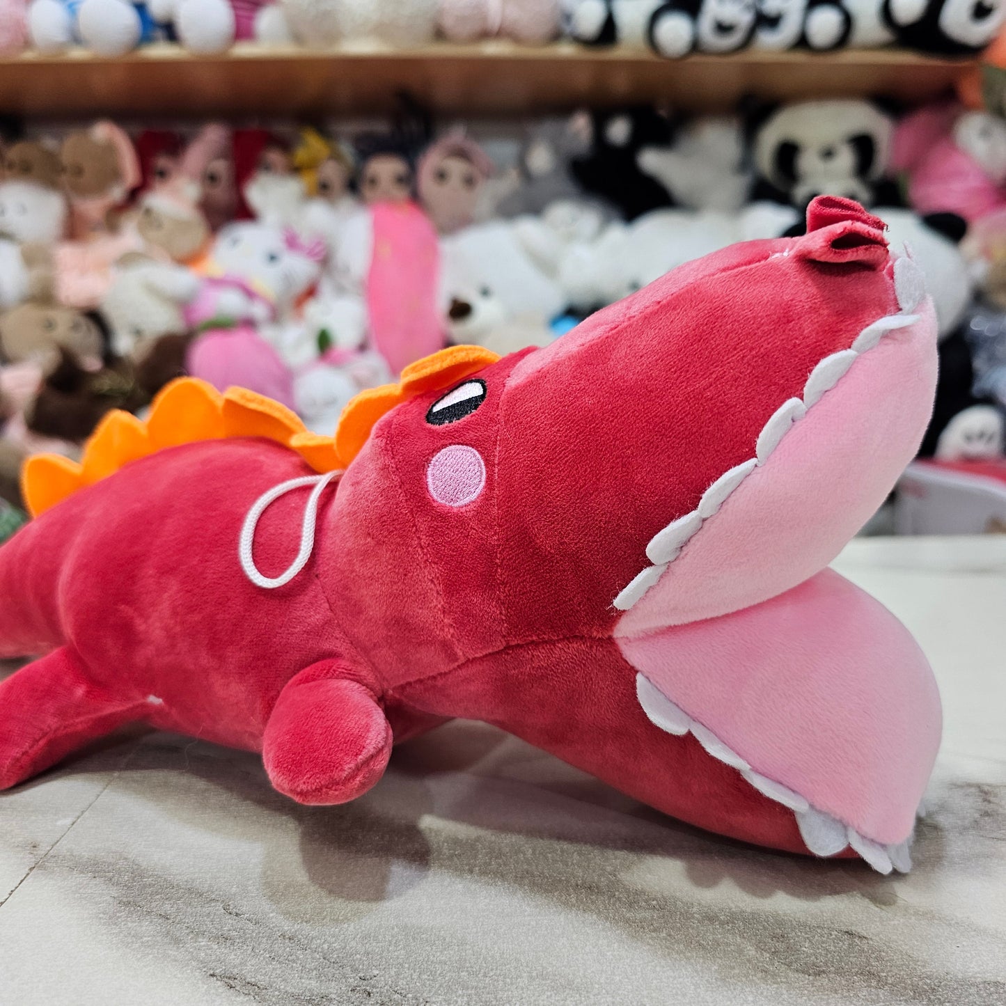 Crocodile Plush Toy – Pink Colour 25cm | Golu Baby