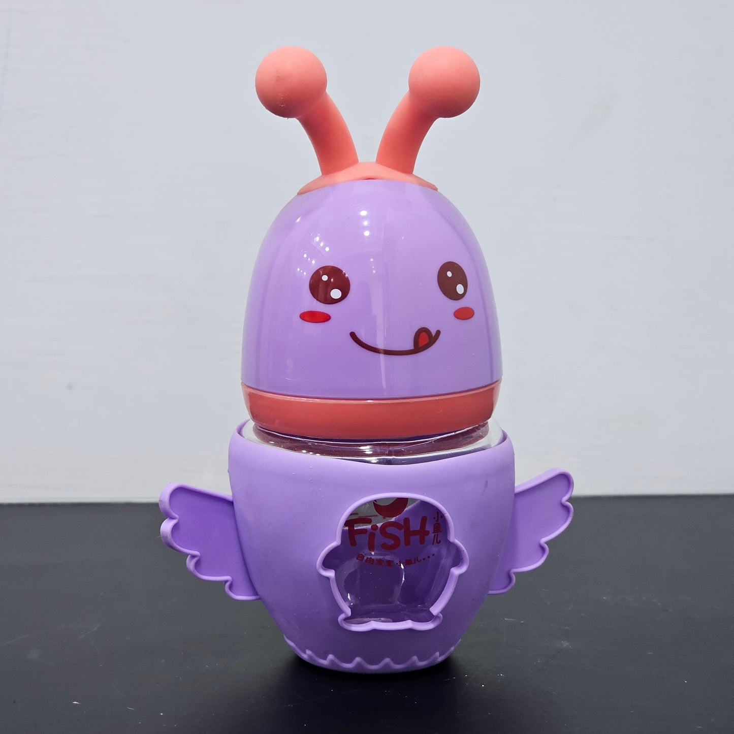 Baby Glass Feeder Purple 60ml – Safe, Compact & Comfortable | Golu Baby