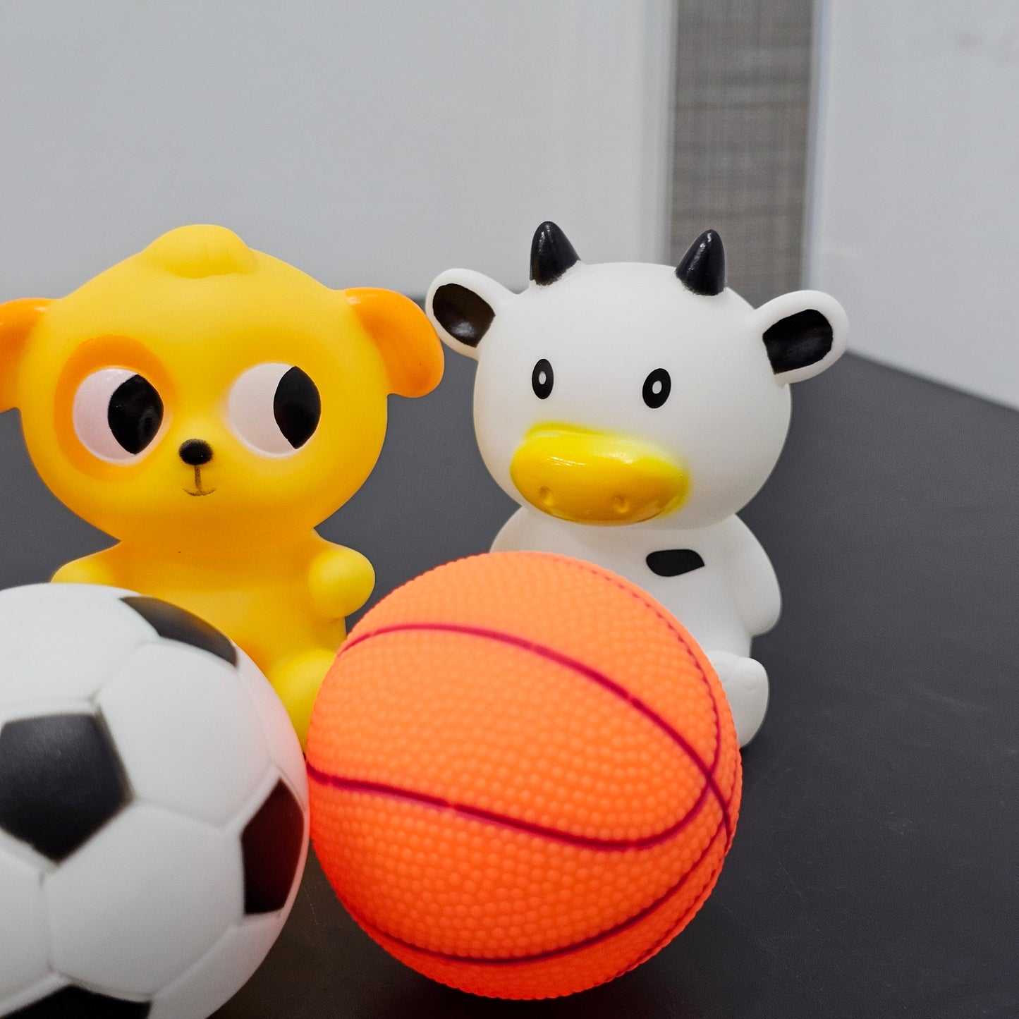 Funny Rattle & Bath Play Set – 5 Pcs Baby Toy Set | Golu Baby