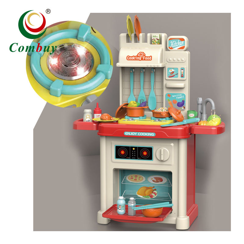 Enjoy Cooking Kitchen Play Set ā 44 Accessories - Golu Baby