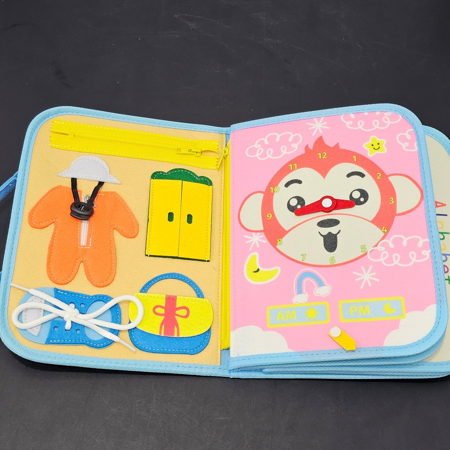 Busy Bag Book for Kids – Interactive Activity Learning Toy | Golu Baby
