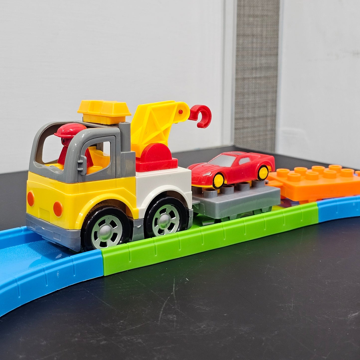 Block Track Play Train Set | Build, Connect & Play Adventure for Kids - Golu Baby