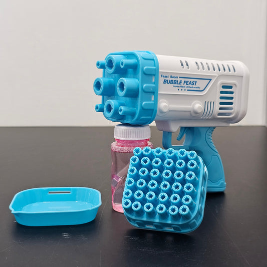 Space Rocket Educational Bazooka Gun – Strong Wind Blaster for Kids 3+ | Golu Baby