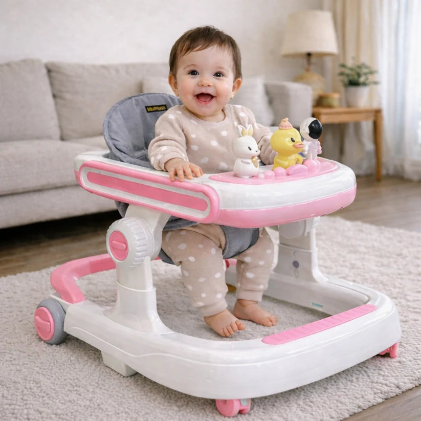 Baby Walker with Music & Adjustable Height | Golu Baby