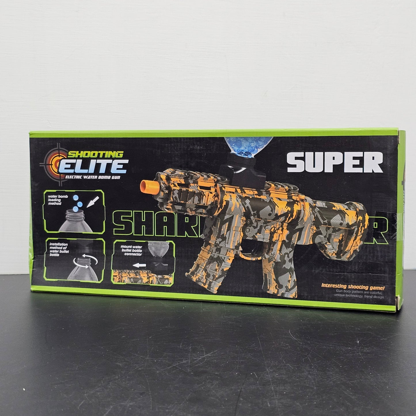 Shooting Elite Super Shark Shooter Electric Water Bomb Gun – Golu Baby