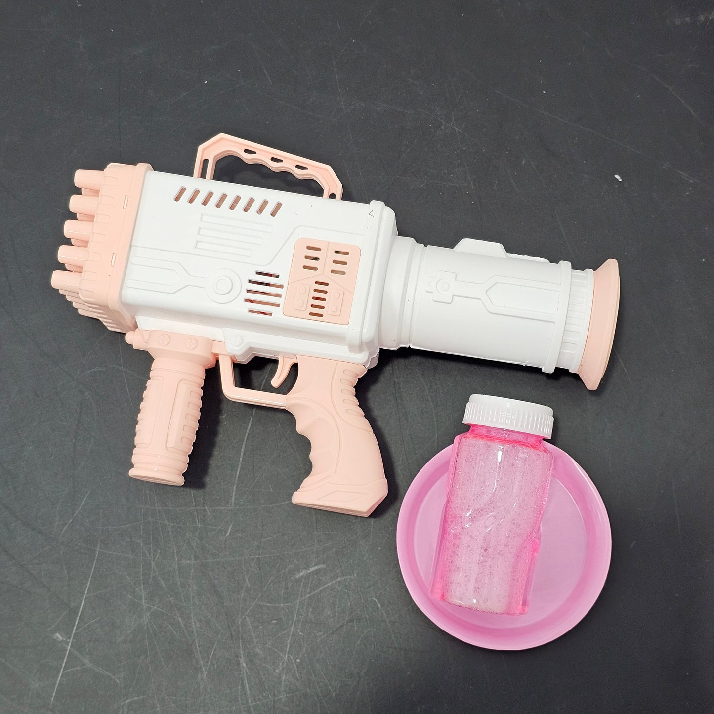 25-Hole Fun Bubble Gun Toy β Colorful Bubble Blaster for Kids | Golu Baby