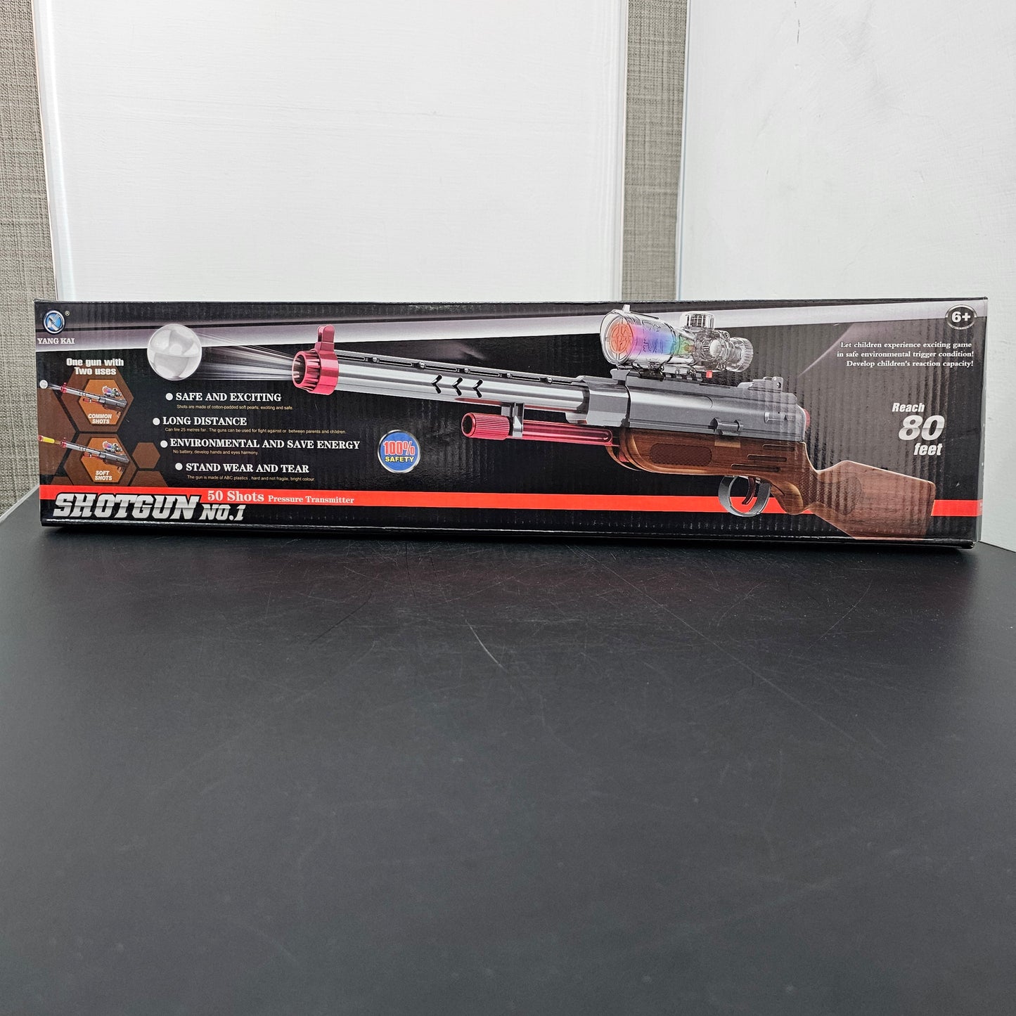 Dual-Use Soft Shot Toy Gun – Safe & Exciting Long-Distance Shooting | Golu Baby