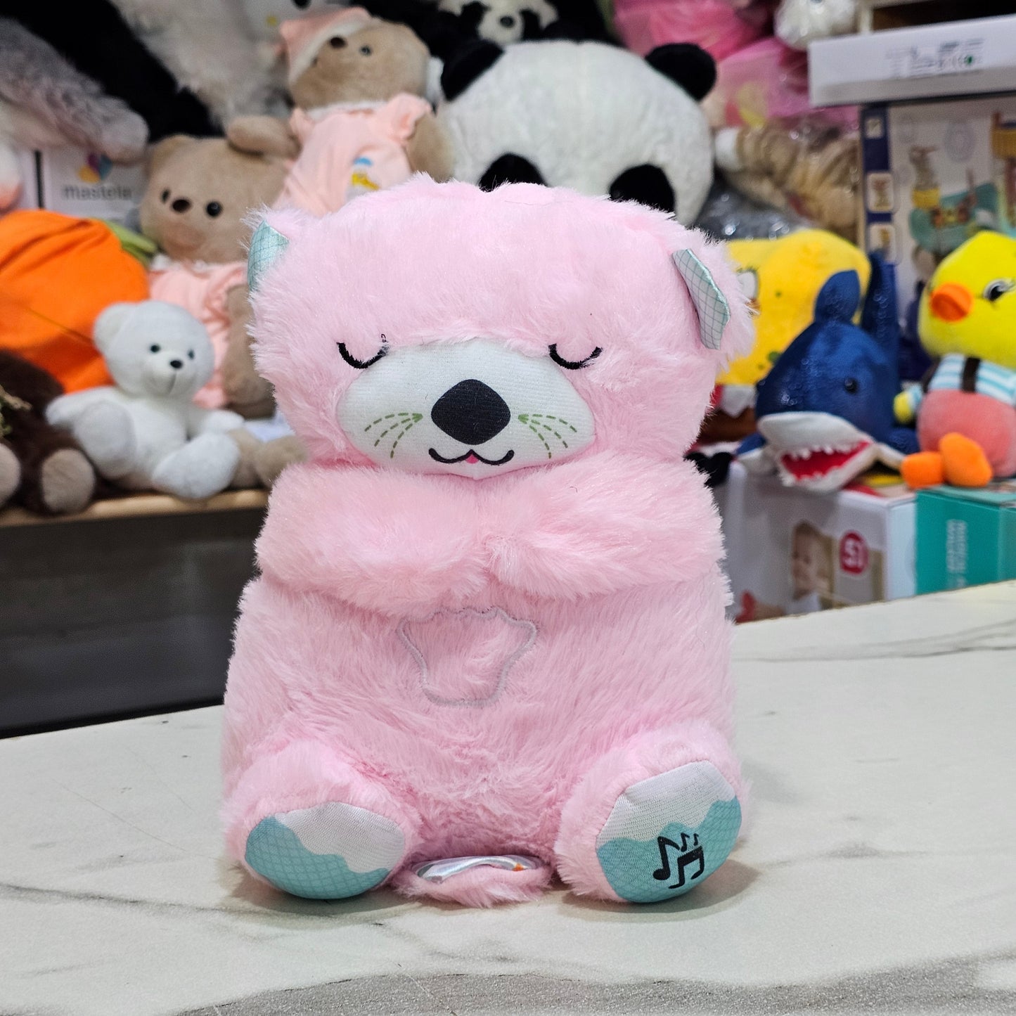 Fun Toy Breathing Bear – Realistic Plush Cuddly Toy for Kids | Golu Baby