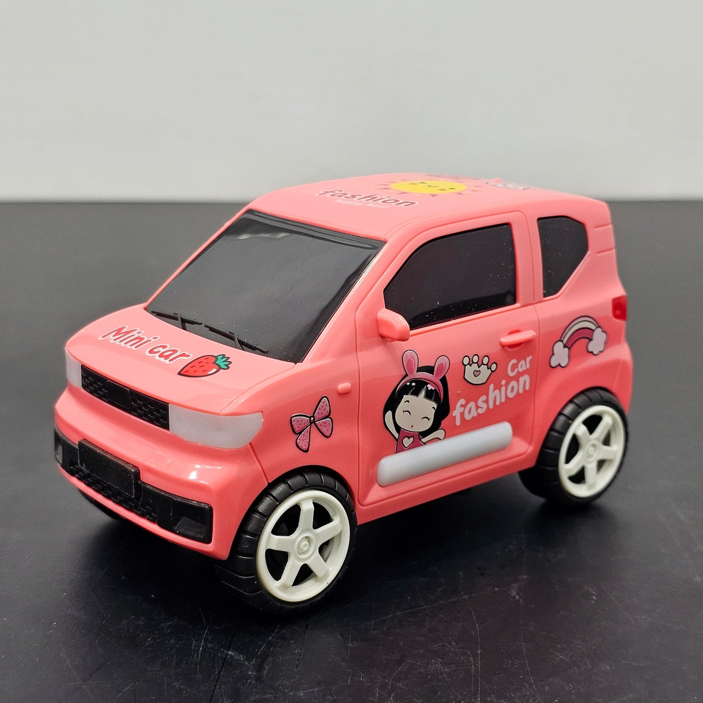 Mini Car Simulation Model – Bump & Go with Light and Sound | Golu Baby