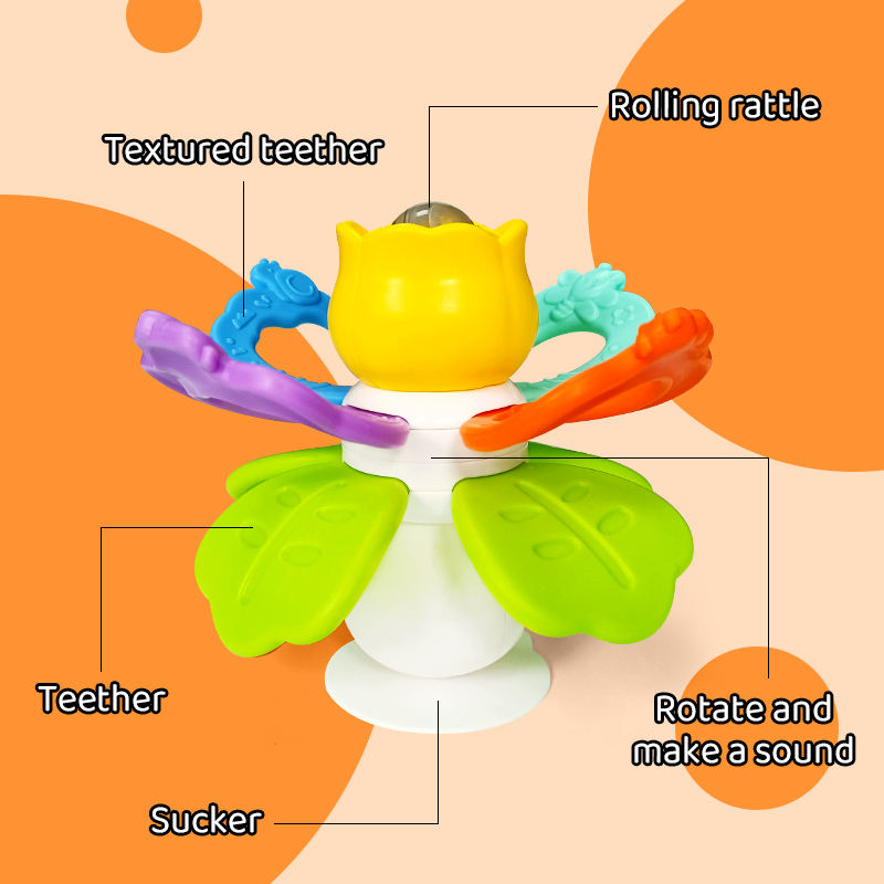 Baby Rattle Toy – Early Education for Visual, Touch & Auditory Development | Golu Baby