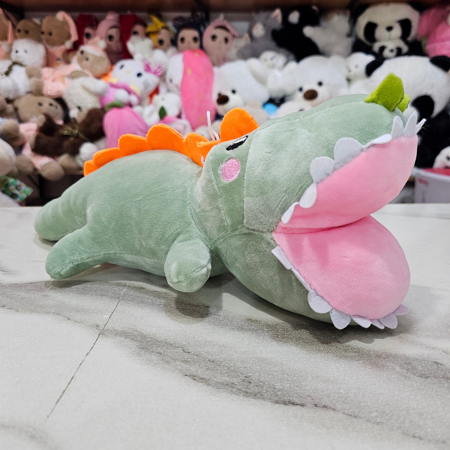Crocodile Plush Toy – Green Colour 25cm | Golu Baby