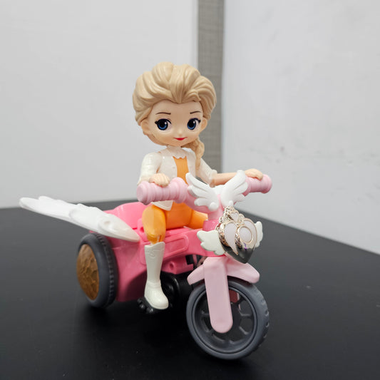 Girl Bicycle Doll with Music & Lighting | GoluBaby