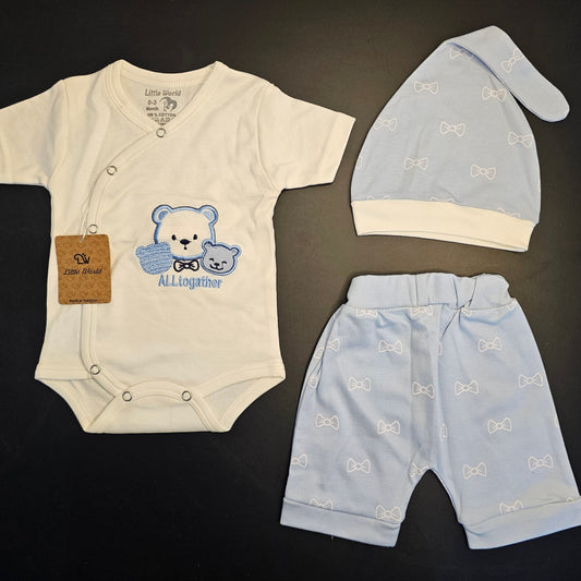 Little World Premium Quality Baby Dress – New Born Baby (Branded Stuff) | Golu Baby