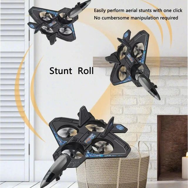 Fighter Drone Remote Control 2.4GHz – Crash Proof & Easy Flying |Golu Baby