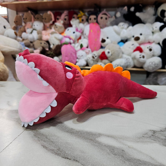 Crocodile Plush Toy – Pink Colour 25cm | Golu Baby