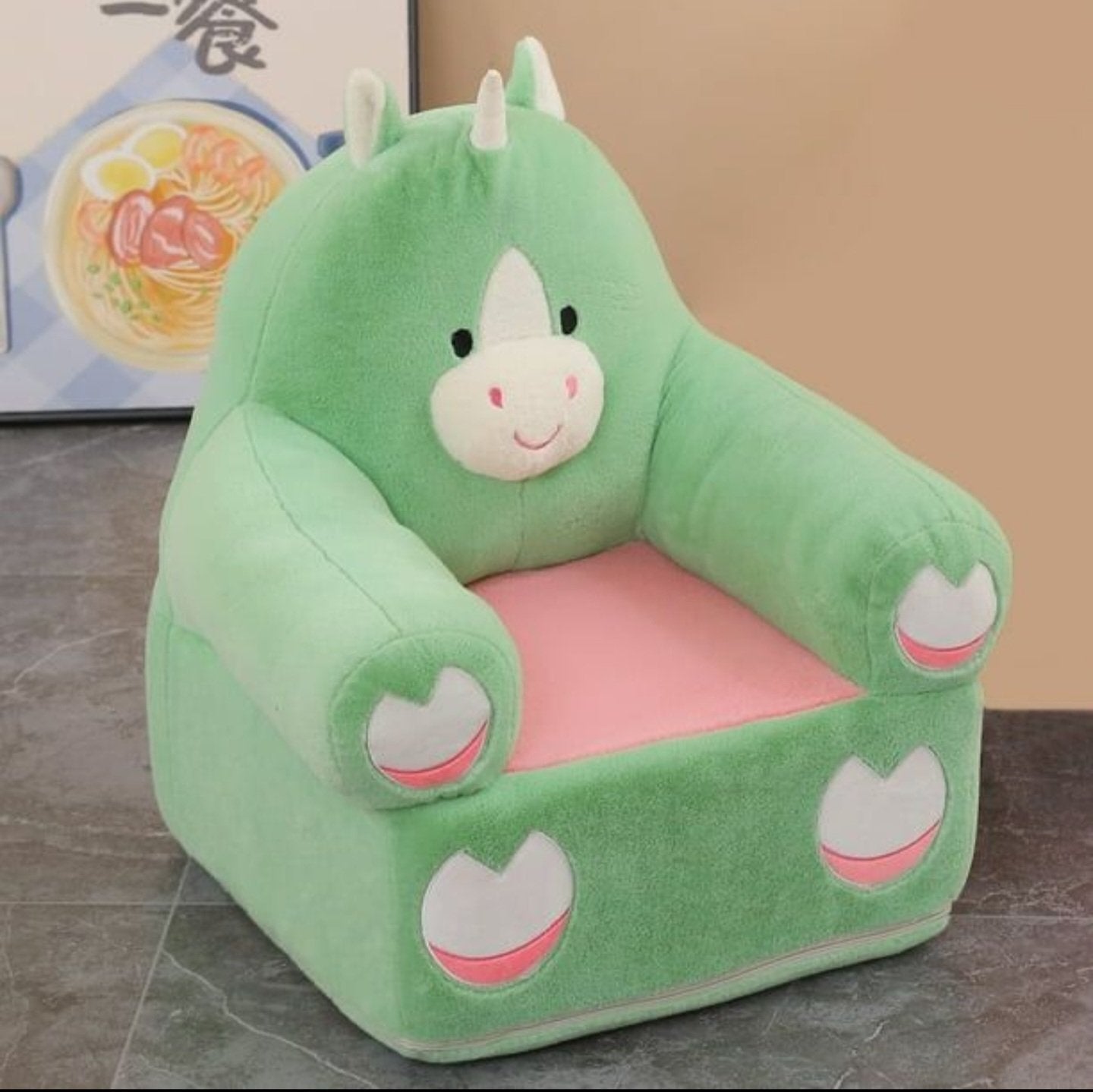 Sponge Baby Sofa – Soft & Supportive Toddler Seat | Golu Baby