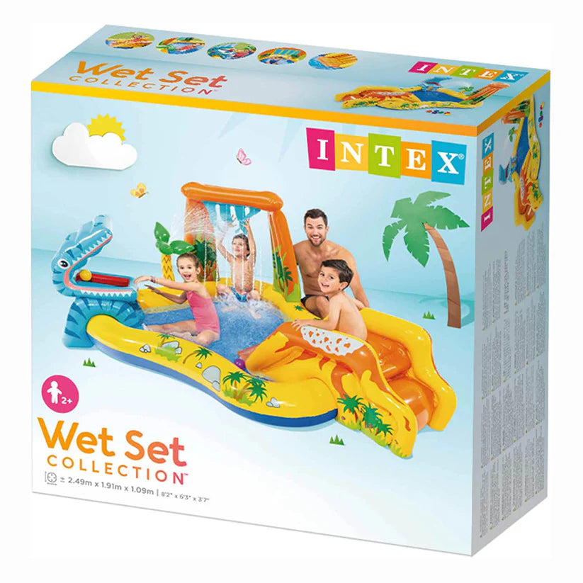 Intex Dinosaur Play Center Pool #57444 – Kids Inflatable Water Park