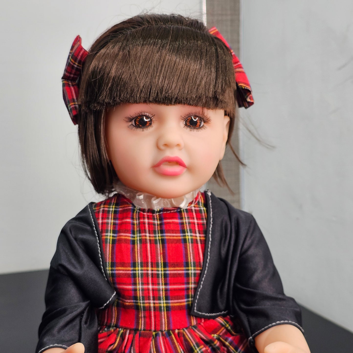 55cm Baby Silicone Doll – Lifelike Real Baby with Accessories | Golu Baby