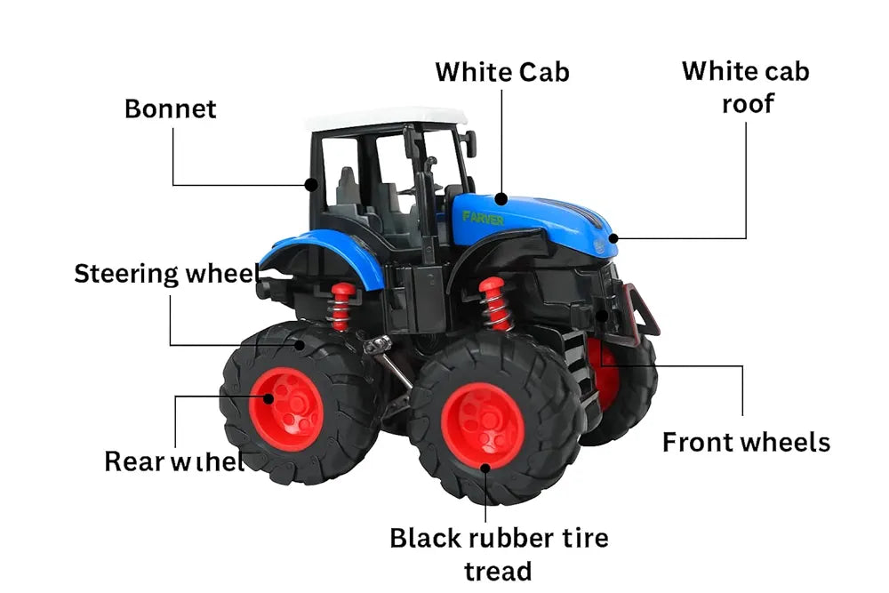 Diecast Tractor Toy for Kids β Realistic Farm Vehicle | Golu Baby