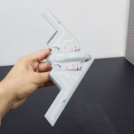 Fighter Jet Toy – B-2 Ghost Stealth Bomber Model for Boys | Army Die-Cast Airplane – Golu Baby