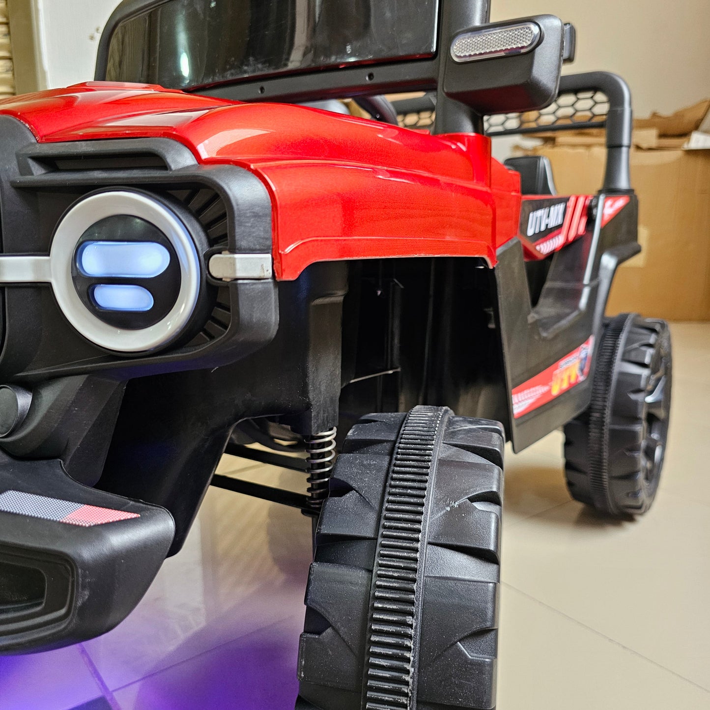 Power Wheel Electric Car for Kids – Luxury Ride-On with Music, Lights & Remote Control | Golu Baby