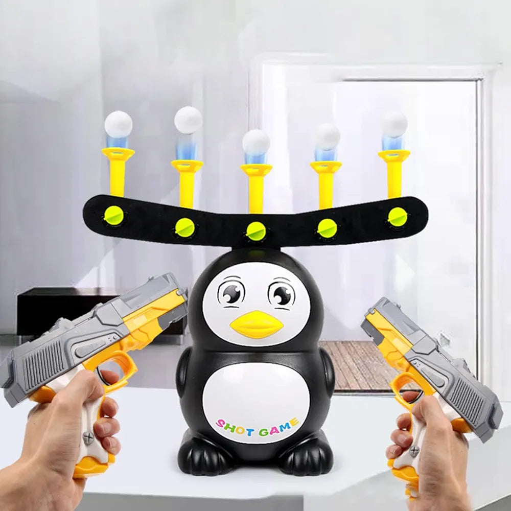 Penguin Shoot Game | 2-in-1 Activity Toy for Kids | Golu Baby