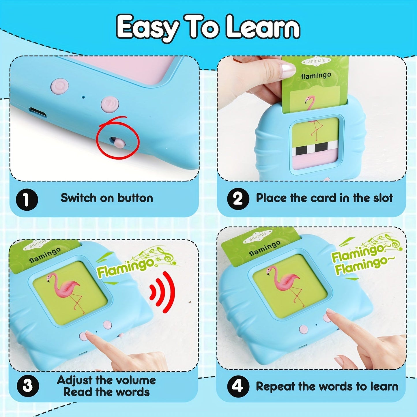 Card Reader Learning Machine - Golu Baby