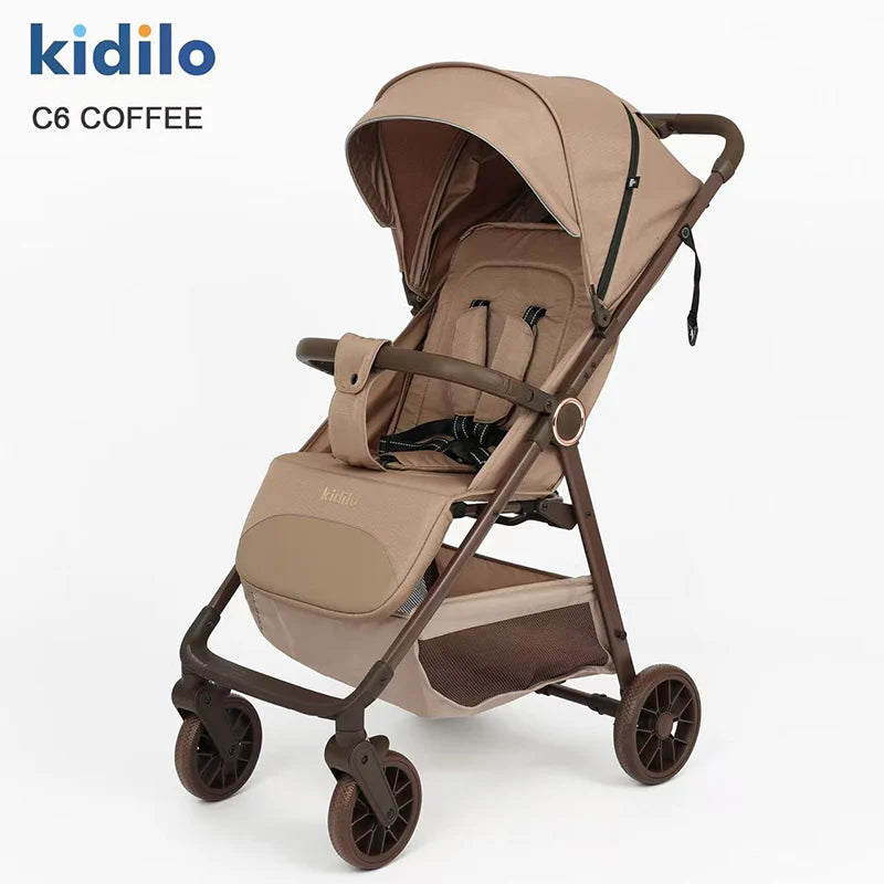Kidilo C6 Comfort Baby Stroller – Foldable Travel Stroller