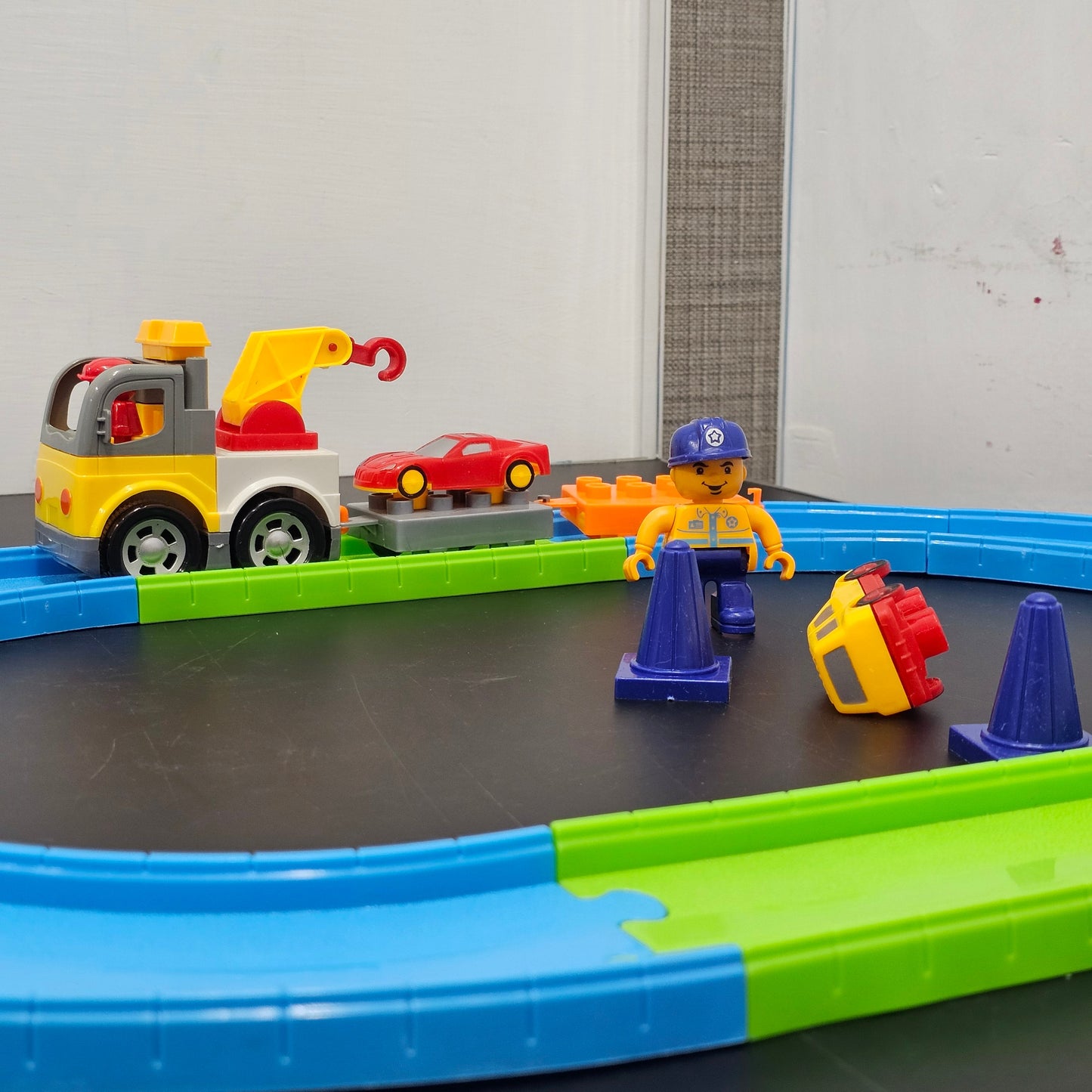 Block Track Play Train Set | Build, Connect & Play Adventure for Kids - Golu Baby