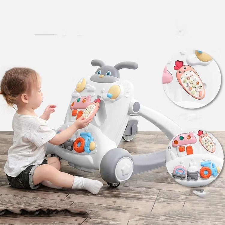 2 in 1 Baby Walker with Music & Activity – Safe Learning & Fun | Golu Baby