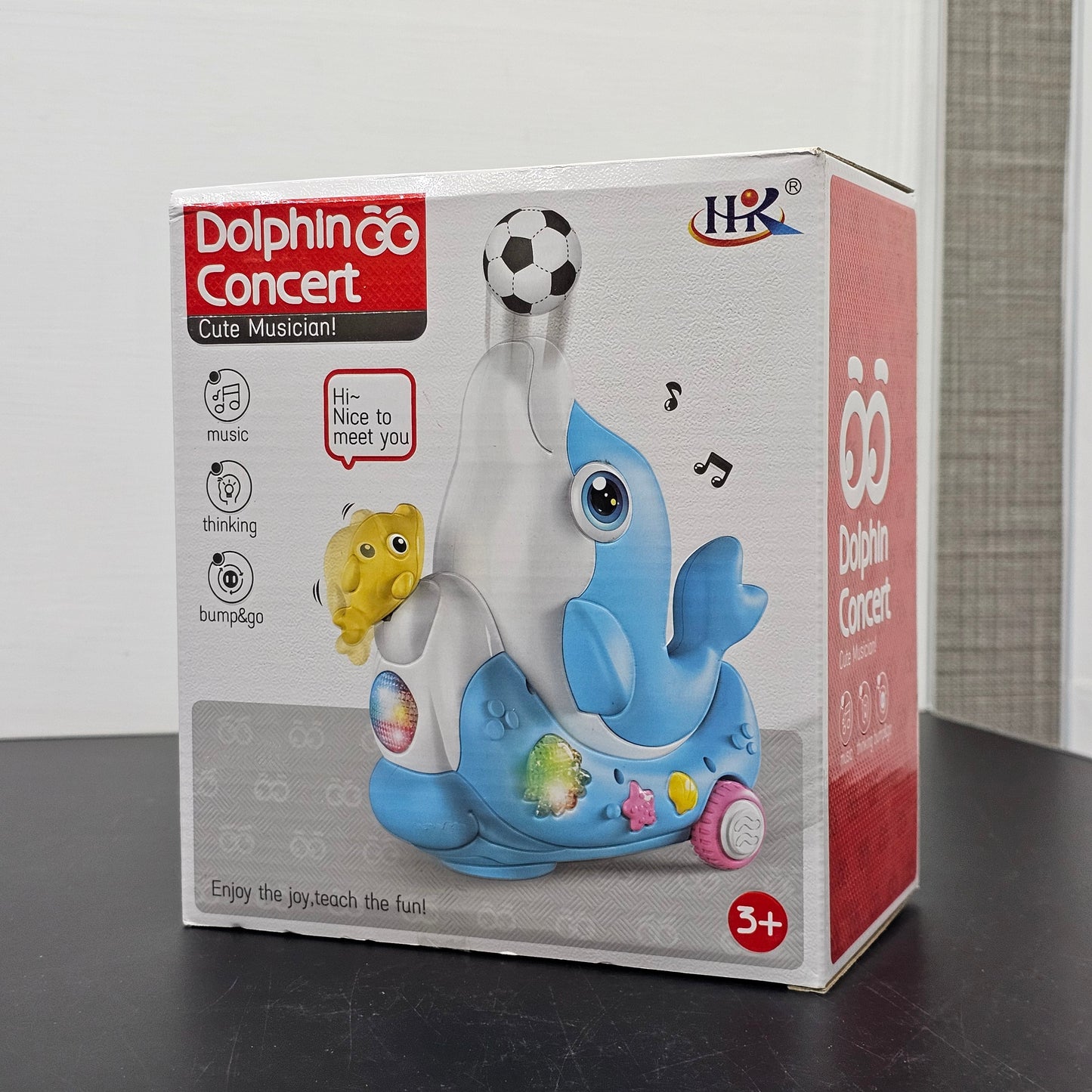 Dolphin Concert Music Toy – Lights, Sounds & Learning Fun | Golu Baby