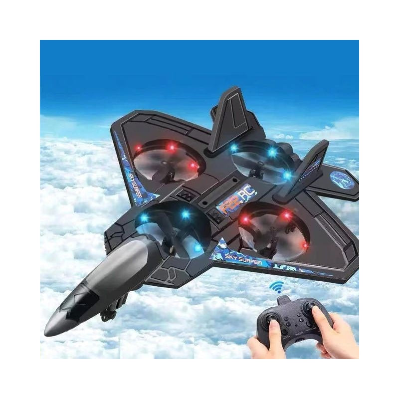 Fighter Drone Remote Control 2.4GHz – Crash Proof & Easy Flying |Golu Baby