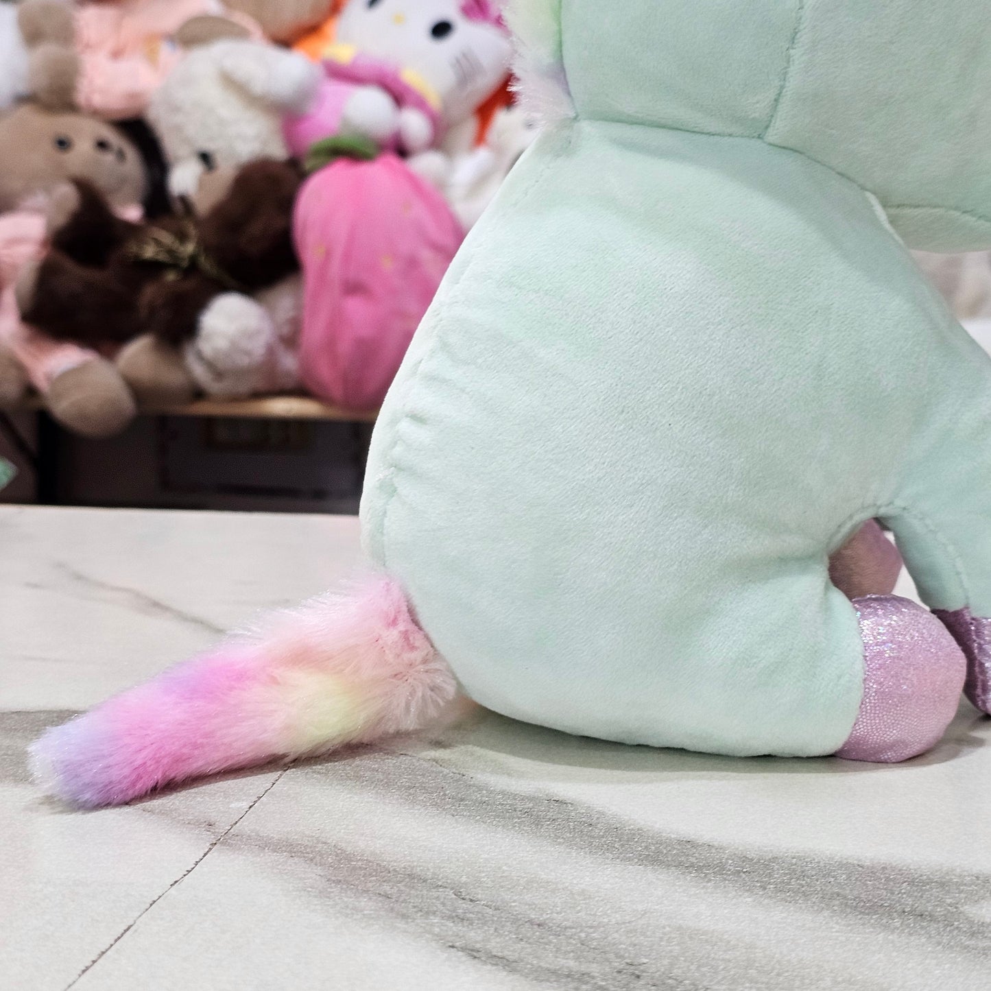 Unicorn Soft Toy – Sea Green Colour 25cm | Golu Baby