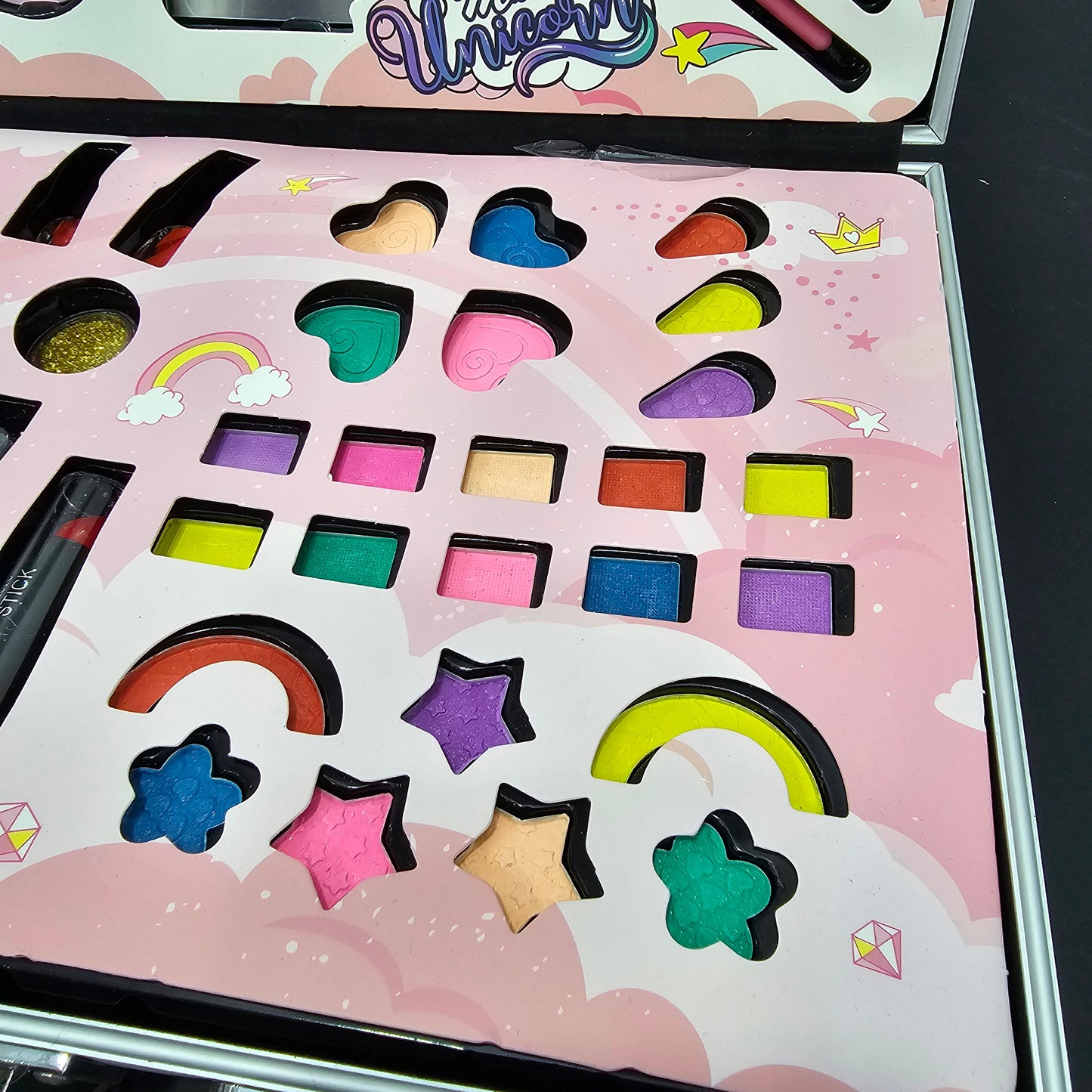 Unicorn Makeup Suitcase – Magical Beauty Set for Kids | Golu Baby