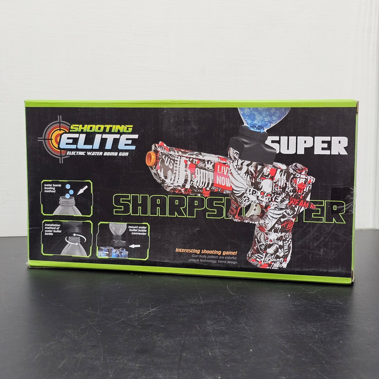 Shooting Elite Electric Water Bomb Gun – Super Sharp Shooter | Golu Baby